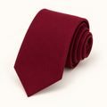 The Burgundy Essential Tie
